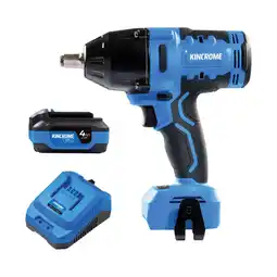 SuperCheap Auto Kincrome PT18 18V Brushless 1/2 950Nm Impact Wrench Kit 4.0Ah offer