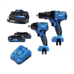 SuperCheap Auto Kincrome PT18 18V 2 Piece Brushless Drill & Impact Wrench Kit 2.0Ah offer