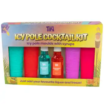 Tiki icy pole cocktail kit