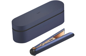 The Good Guys Dyson corrale straightener with case - prussian blue/ rich copper offer