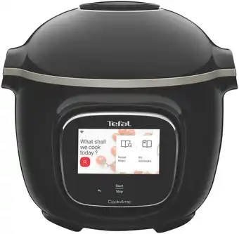The Good Guys Tefal cook4me touch wi-fi - black offer