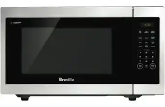 The Good Guys Breville 23l 900w flatbed microwave - stainless steel offer