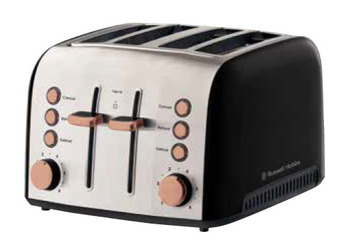 The Good Guys Russell hobbs brooklyn 4 slice toaster - copper offer
