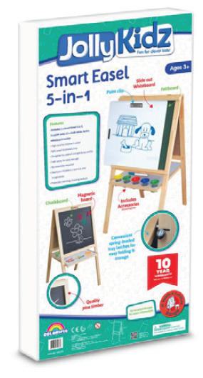 Mr Toys Jolly kidz smart easel - 5 in 1 offer