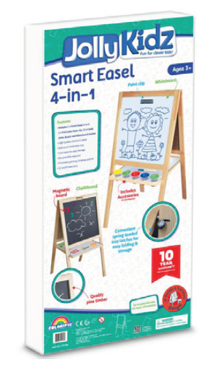 Mr Toys Jolly kidz smart easel - 4 in 1 offer