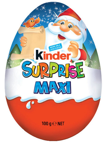 Drakes Kinder surprise maxi egg white or pink 100g offer