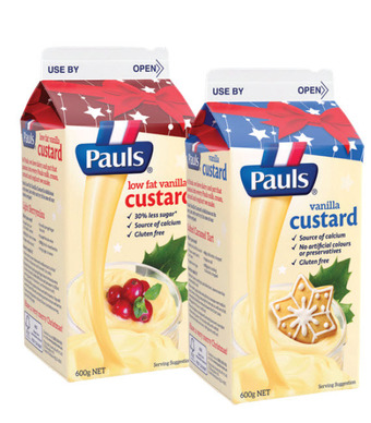 Drakes Pauls vanilla custard 600g offer