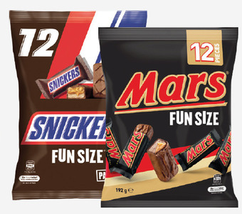 Drakes Mars fun size 132g-216g offer