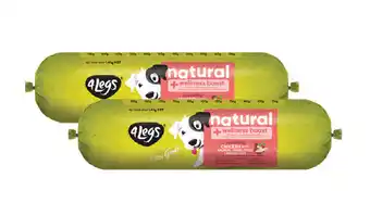 Drakes 4 legs natural & wellness boost dog roll 1.4kg offer