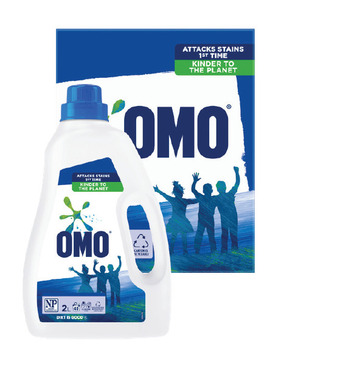 Drakes Omo laundry liquid 1.8lt-2lt or powder 1.8kg-2kg offer