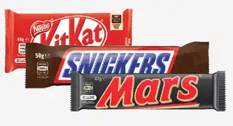 Drakes Nestle or mars medium bars 35g-55g offer