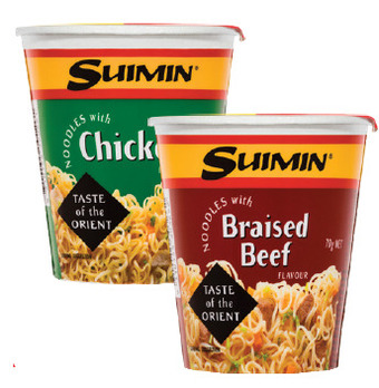 Drakes Suimin cup noodles 50g-70g offer
