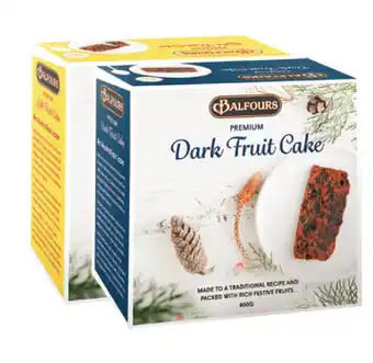 Drakes Balfours light and dark fruit cake 800g offer