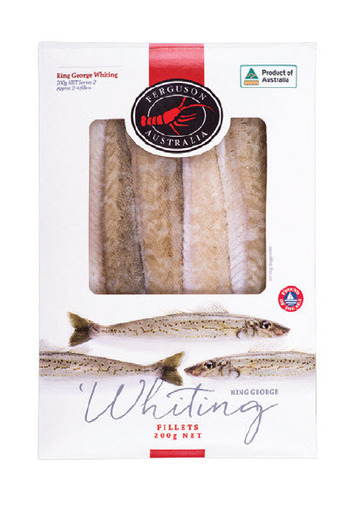Drakes Ferguson king george whiting fillets 200g offer