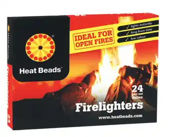 Drakes Heat beads firelighters 24 pack offer