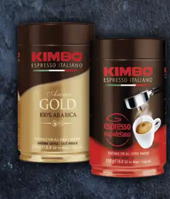 Drakes Kimbo coffee range 250g offer