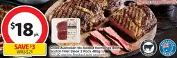 Coles Coles Australian No Added Hormones Beef Scotch Fillet Steak offer