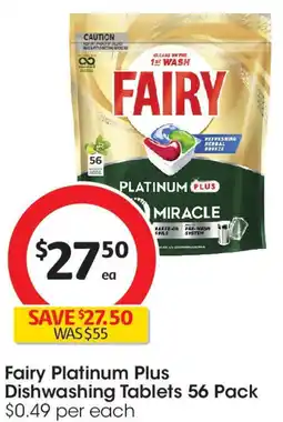 Coles Dishwashing Tablets offer