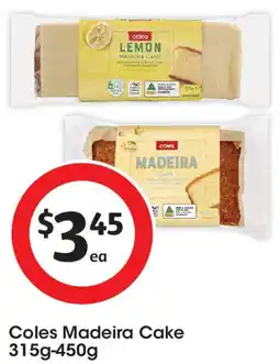 Coles Coles Madeira Cake offer