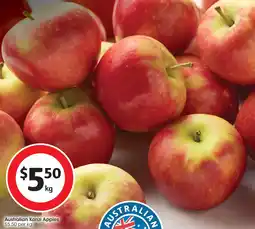 Coles Australian Kanzi Apples offer