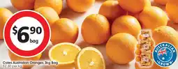 Coles Coles Australian Oranges offer