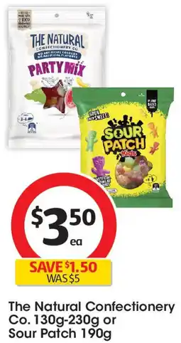 Coles The Natural Confectionery Co. or Sour Patch offer