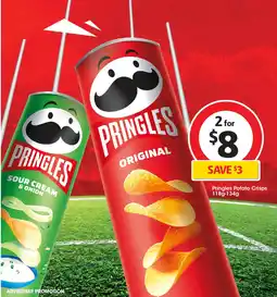 Coles Pringles Potato Crisps offer