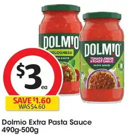 Coles Dolmio Extra Pasta Sauce offer