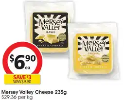 Coles Mersey Valley Cheese offer