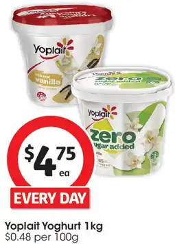 Coles Yoplait Yoghurt offer