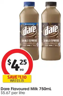 Coles Dare Flavoured Milk offer