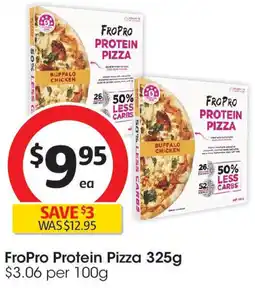 Coles FroPro Protein Pizza 325g offer