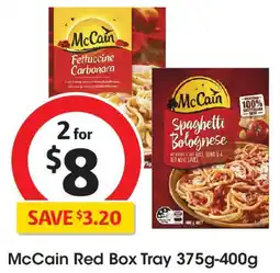 Coles McCain Red Box Tray offer