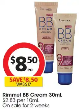 Coles Rimmel BB Cream offer