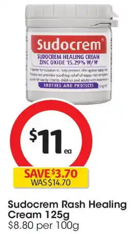 Coles Sudocrem Rash Healing Cream offer