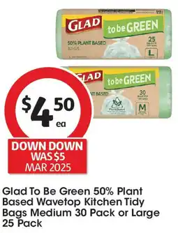Coles Plant Based Wavetop Kitchen Tidy Bags offer