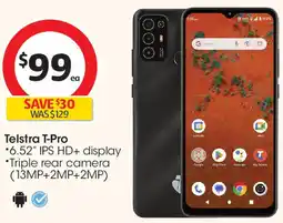Coles Telstra T-Pro offer