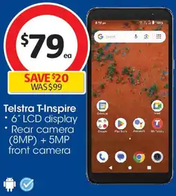 Coles Telstra T-Inspire offer