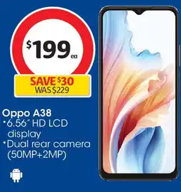 Coles Oppo A38 offer