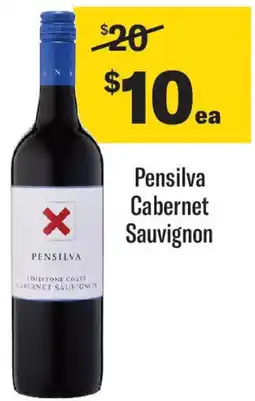 Coles Pensilva Cabernet Sauvignon offer