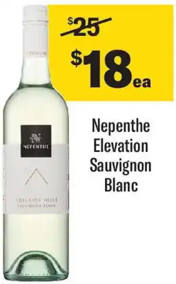 Coles Nepenthe Elevation Sauvignon Blanc offer