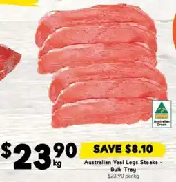 Drakes Australian Veal Legs Steaks offer