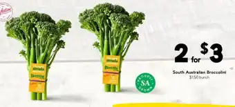 Drakes South Australian Broccolini offer