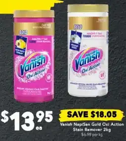Drakes Vanish NapiSan Gold Oxi Action Stain Remover offer
