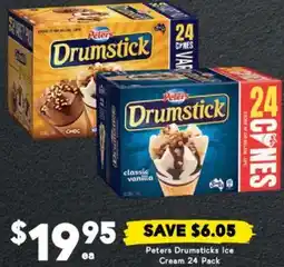 Drakes Peters Drumsticks Ice Cream offer