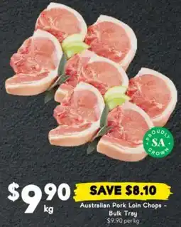 Drakes Australian Pork Loin Chops offer