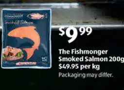 ALDI The fishmonger smoked salmon offer