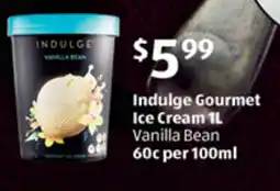 ALDI Indulge gourmet ice cream offer