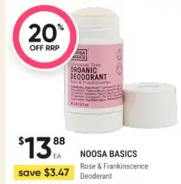 BIG W Rose & frankincense deodorant offer