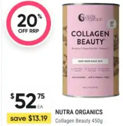 BIG W Collagen beauty nutra organics offer
